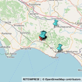Mappa 04022 Fondi LT, Italia (5.66833)