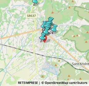 Mappa Via Coletta, 04022 Fondi LT, Italia (1.25455)