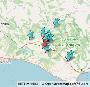 Mappa Via Coletta, 04022 Fondi LT, Italia (4.22909)