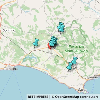 Mappa Via Vicinale della Torre, 04022 Fondi LT, Italia (4.11357)