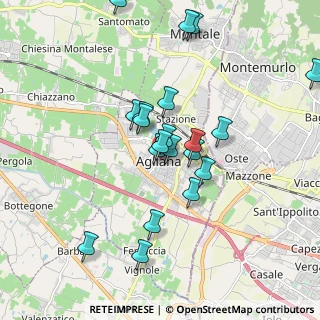 Mappa Via della Repubblica, 51031 Agliana PT, Italia (1.761)