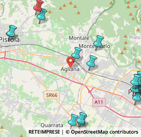 Mappa Presso Centro Direzionale Primo piano, 51031 Agliana PT, Italia (6.7445)