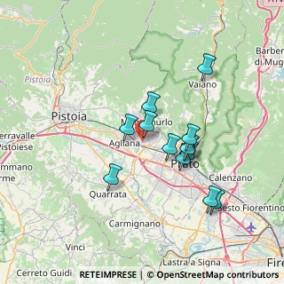 Mappa Via Spartaco Lavagnini, 59013 Montemurlo PO, Italia (6.26077)