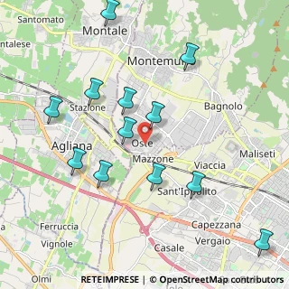 Mappa Via Spartaco Lavagnini, 59013 Montemurlo PO, Italia (2.205)