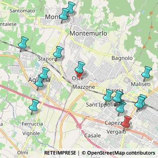 Mappa Via Spartaco Lavagnini, 59013 Montemurlo PO, Italia (2.81625)
