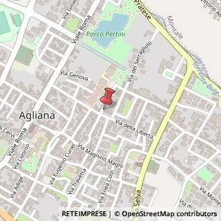Mappa Via Alessandrini, 2, 51031 Agliana, Pistoia (Toscana)