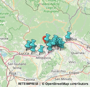 Mappa Via di San Domenico, 51017 Pescia PT, Italia (9.00125)