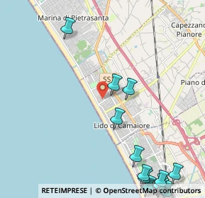 Mappa Via delle Robinie, 55041 Camaiore LU, Italia (3.22308)