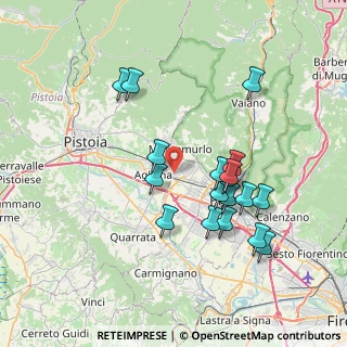 Mappa Via Lavagnini, 59013 Montemurlo PO, Italia (7.33722)