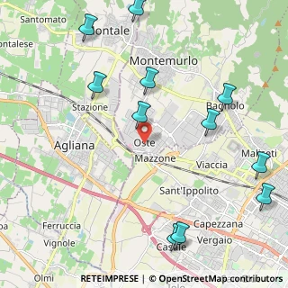 Mappa Via Lavagnini, 59013 Montemurlo PO, Italia (2.76091)