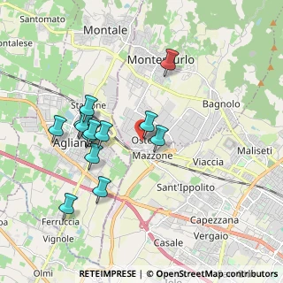 Mappa Via Lavagnini, 59013 Montemurlo PO, Italia (1.83615)