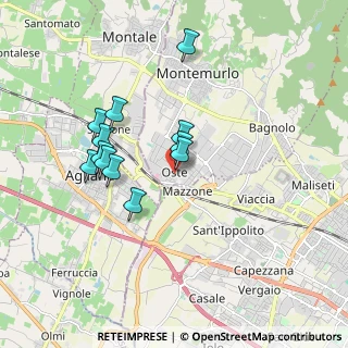 Mappa Via Lavagnini, 59013 Montemurlo PO, Italia (1.6)