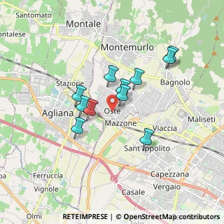 Mappa Via Lavagnini, 59013 Montemurlo PO, Italia (1.46364)
