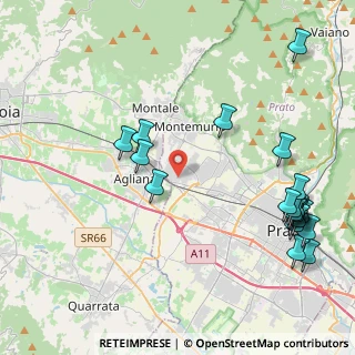 Mappa Via Lavagnini, 59013 Montemurlo PO, Italia (5.452)