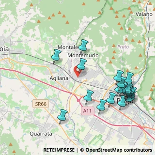 Mappa Via Lavagnini, 59013 Montemurlo PO, Italia (4.9805)