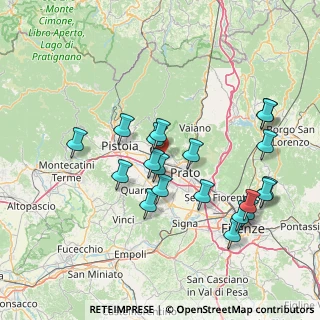 Mappa Via Lavagnini, 59013 Montemurlo PO, Italia (15.6945)