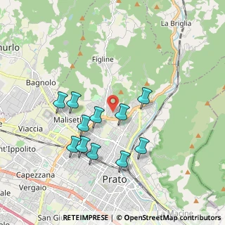 Mappa Via Agostino Bruno, 59100 Prato PO, Italia (1.78)