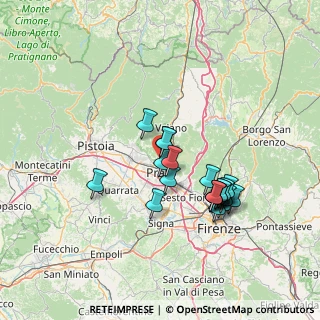Mappa Via Agostino Bruno, 59100 Prato PO, Italia (12.7985)