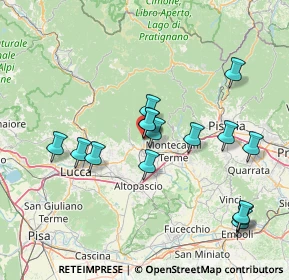 Mappa Piazza Guido Rossa, 51017 Pescia PT, Italia (15.14133)