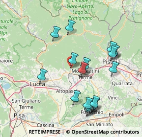 Mappa Piazza Guido Rossa, 51017 Pescia PT, Italia (16.2715)