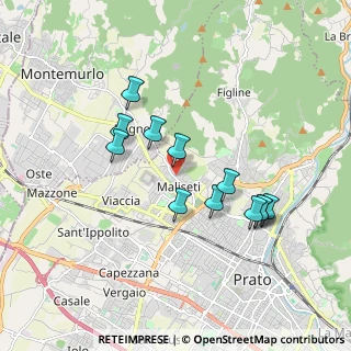 Mappa Via Dino Pizzicori, 59100 Prato PO, Italia (1.67333)