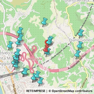 Mappa Strada Comunale Molino dei Giusi, 18013 Diano Marina IM, Italia (0.69833)
