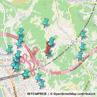 Mappa Strada Comunale Molino dei Giusi, 18013 Diano Marina IM, Italia (0.68261)