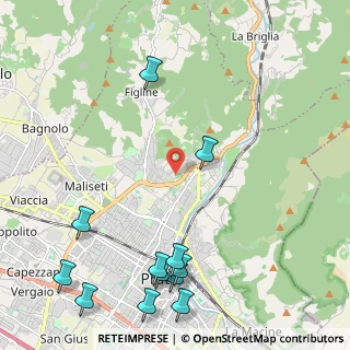 Mappa Viale Fratelli Cervi, 59100 Prato PO, Italia (3.01417)