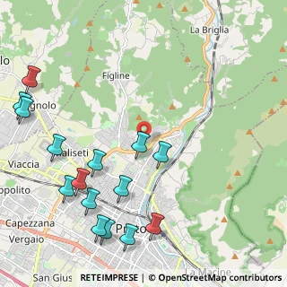 Mappa Viale Fratelli Cervi, 59100 Prato PO, Italia (2.788)
