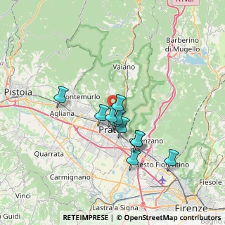 Mappa Viale Fratelli Cervi, 59100 Prato PO, Italia (5.62364)