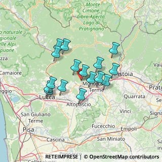 Mappa Via dei Vetturali, 51017 Pescia PT, Italia (11.12625)