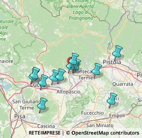 Mappa Piazza degli Obizzi, 51017 Pescia PT, Italia (13.34083)