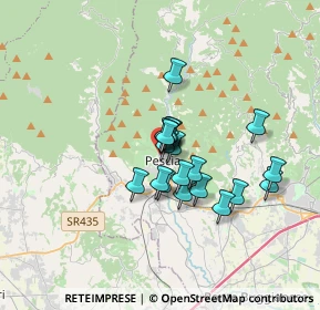 Mappa Piazza degli Obizzi, 51017 Pescia PT, Italia (2.394)