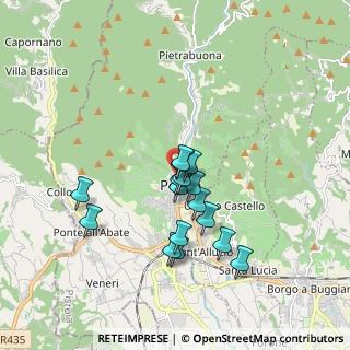 Mappa Via dei Vetturali, 51017 Pescia PT, Italia (1.48438)