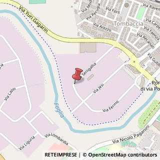 Mappa Via Senigallia, 21, 61122 Pesaro, Pesaro e Urbino (Marche)