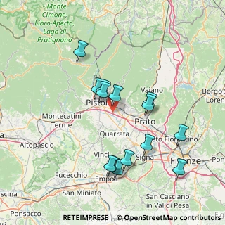 Mappa Via Vitali, 51100 Pistoia PT, Italia (14.925)