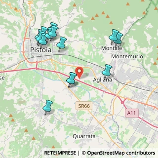 Mappa Via Vitali, 51100 Pistoia PT, Italia (4.64786)