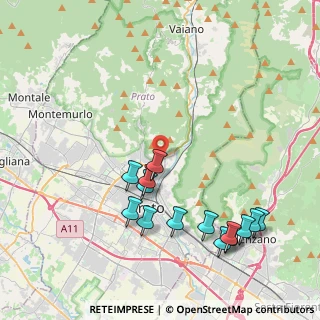 Mappa Via Otello Galardini, 59100 Prato PO, Italia (4.66286)