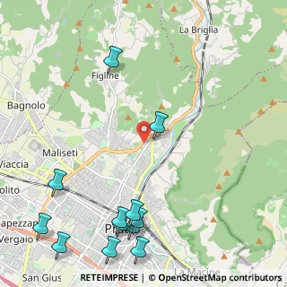 Mappa Via Otello Galardini, 59100 Prato PO, Italia (3.08083)