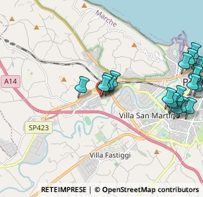 Mappa Piazza Stefanini, 61100 Pesaro PU, Italia (2.5235)