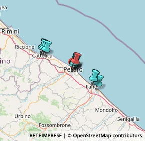 Mappa Via Ciro Menotti, 61100 Pesaro PU, Italia (8.72923)