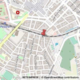 Mappa Via Aurelio Saffi, 22, 61122 Città di Castello, Perugia (Umbria)