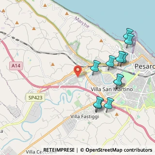 Mappa Strada liliano Cassiani, 61122 Pesaro PU, Italia (2.34455)