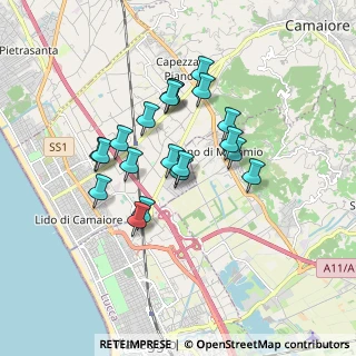 Mappa Via Valletti, 55041 Camaiore LU, Italia (1.4675)