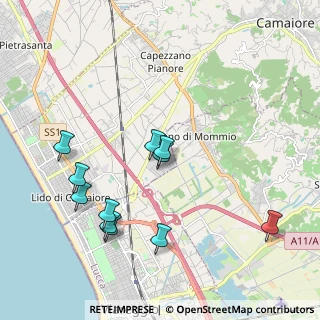 Mappa Via Valletti, 55041 Camaiore LU, Italia (2.10818)