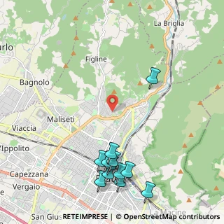 Mappa Via Luigi Tomellini, 59100 Prato PO, Italia (2.70583)