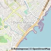Mapa Diano Marina