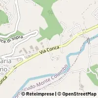 Hartă Montescudo Monte Colombo