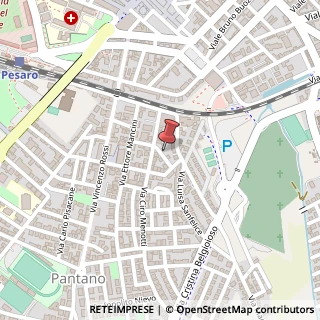 Mappa Via Enrico Tazzoli, 11, 61122 Pesaro, Pesaro e Urbino (Marche)
