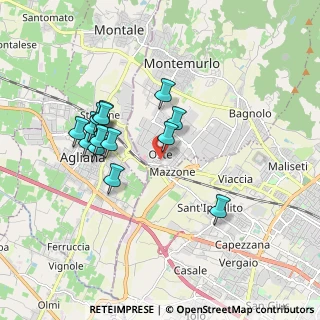 Mappa Via Garigliano, 59013 Montemurlo PO, Italia (1.68857)